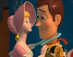 It was obvious Woody and Bo Peep were passionately in love with each other.