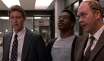 Judge Reinhold plays a prissy police officer in all three Beverly Hills Cop films.